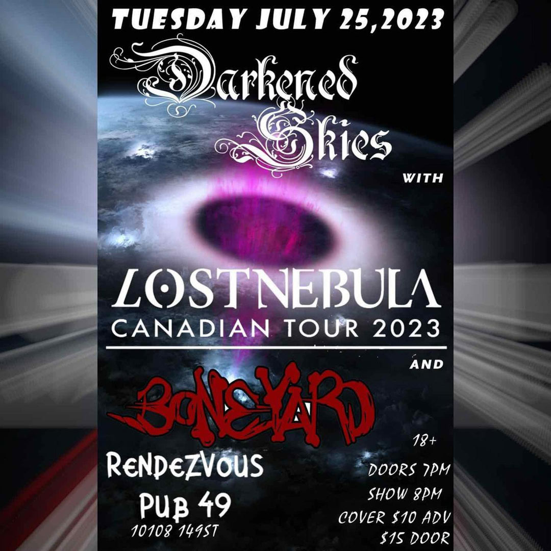 Lost Nebula w/ Darkened Skies & Boneyard