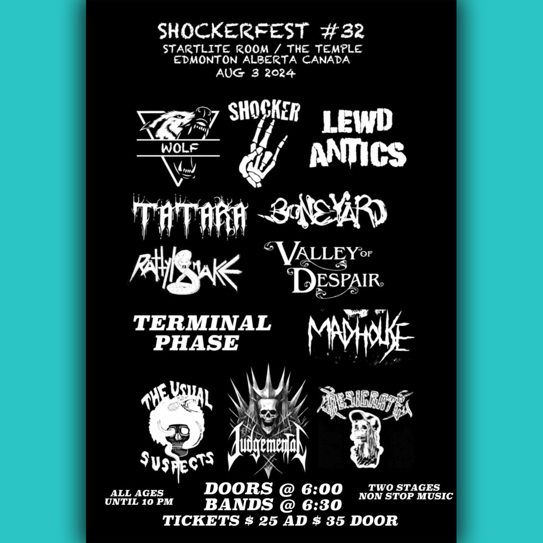Shockerfest #32 w/ WOLF & Boneyard