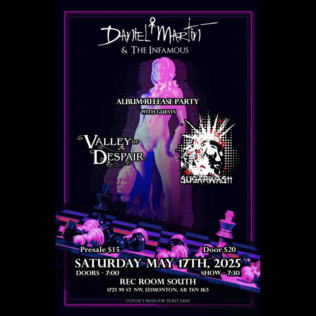 Daniel Martin & The Infamous w/ Valley of Despair & Sugarwash